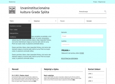 Za transparentnost u kulturi