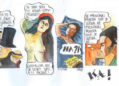 20. E ka! Munch po južini.