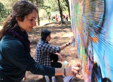 5. Graffiti - street art radionica